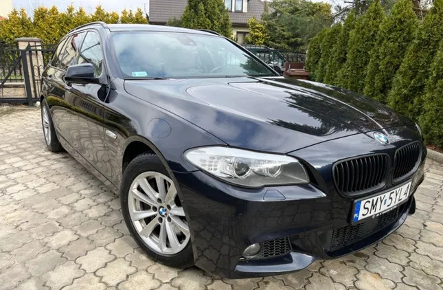 śląskie BMW Seria 5 cena 69999 przebieg: 199000, rok produkcji 2012 z Barczewo